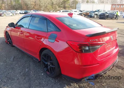 2022 Honda Civic Sport z USA, uszkodzony, nr VIN 2HGFE2F56NH599159